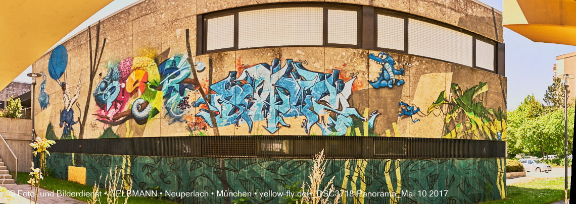 21.03.2017 - Abrissbaustelle Quiddezentrum in Neuperlach